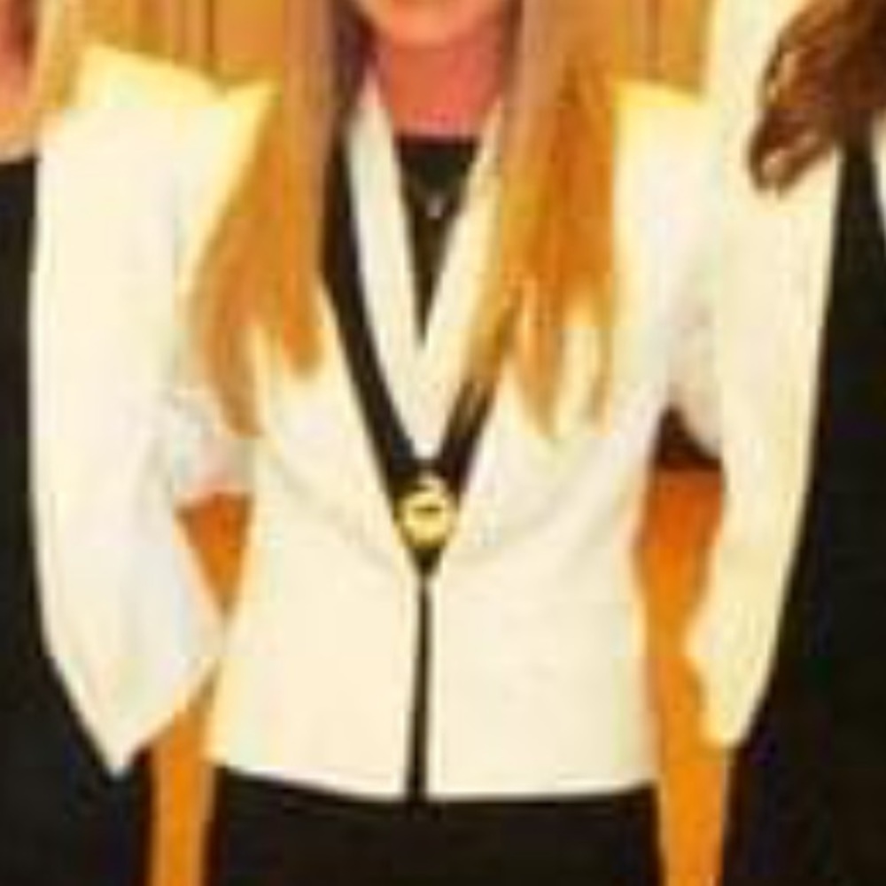 White blazer